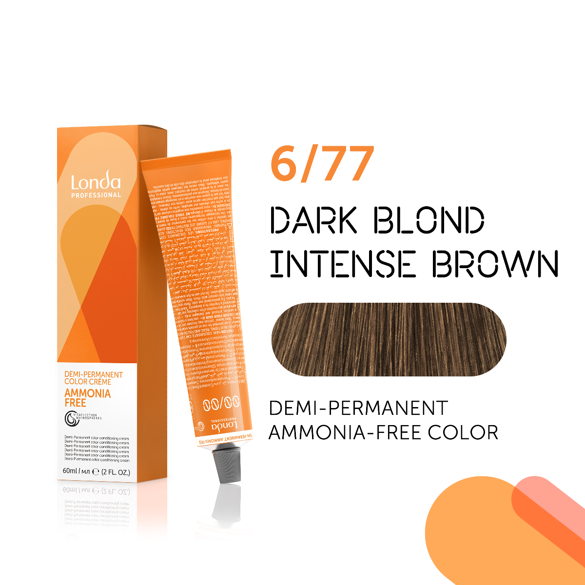 Vopsea demi-permanenta 60ml Londa Professional 6/77