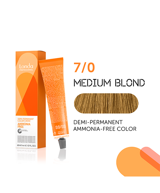 Vopsea fara amoniac Londa Professional Demi-Permanent 7/0