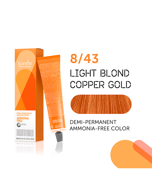 Vopsea demi-permanenta 60ml Londa Professional 8/43