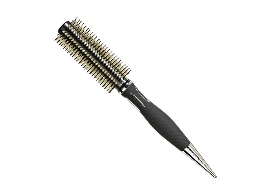 Perie rotunda din par de mistret si nylon 43mm Kent Salon KS15B