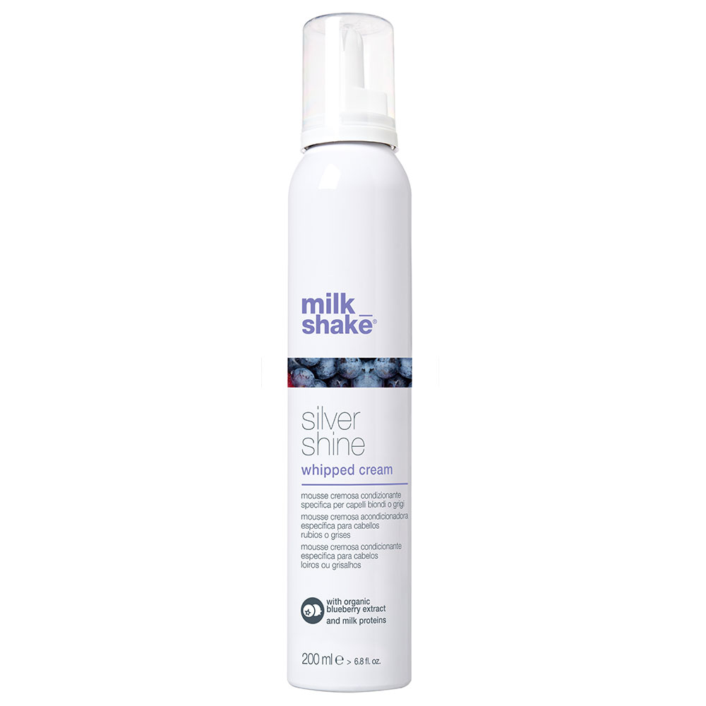 Balsam spuma violet Milk_Shake Silver Shine Whipped Cream 200ml