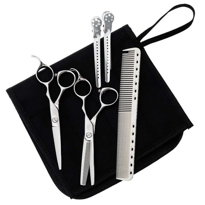 Set foarfeca de tuns 5" si filat 5.5" KYOTO Sprint