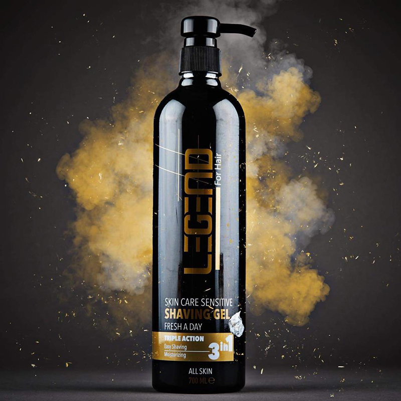 Gel transparent pentru barbierit Legend Shaving Gel 700ml