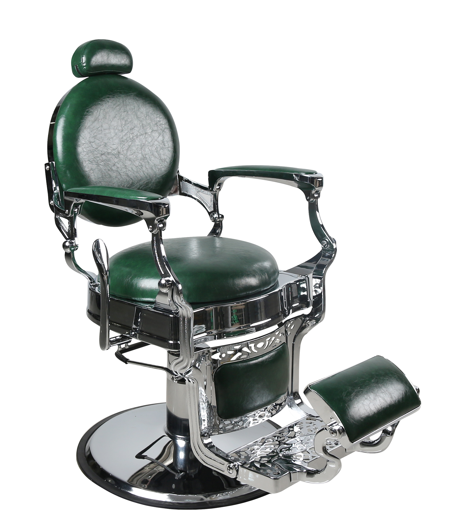 Super-Salon Tommy Barber Chair Green
