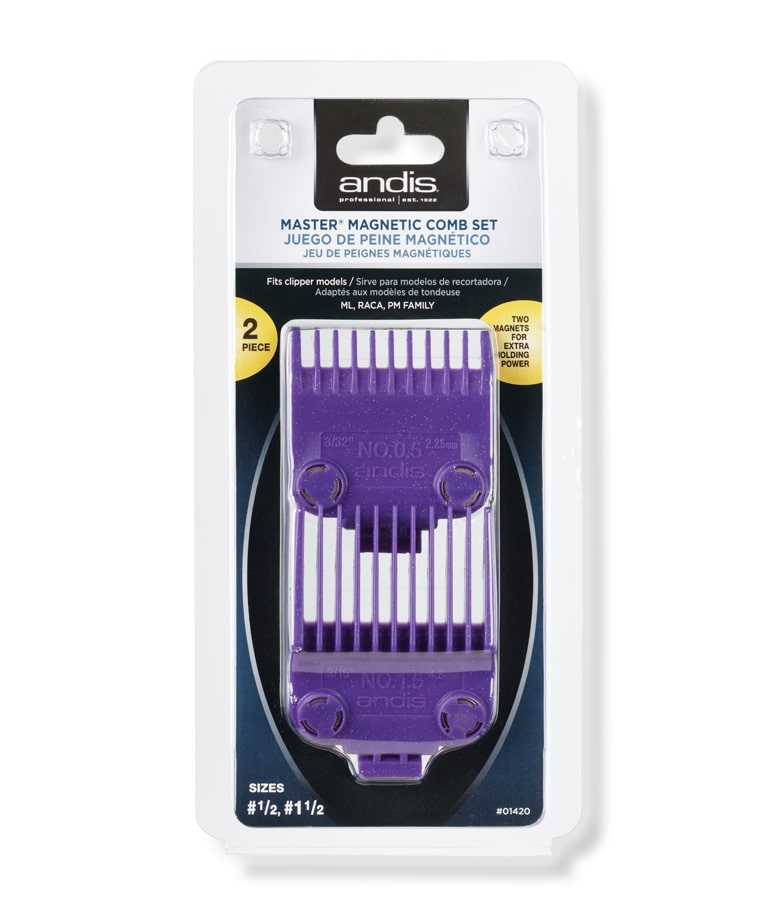 Andis Set gratare intermediare cu 2 magneti 2,25mm si 4,5 mm
