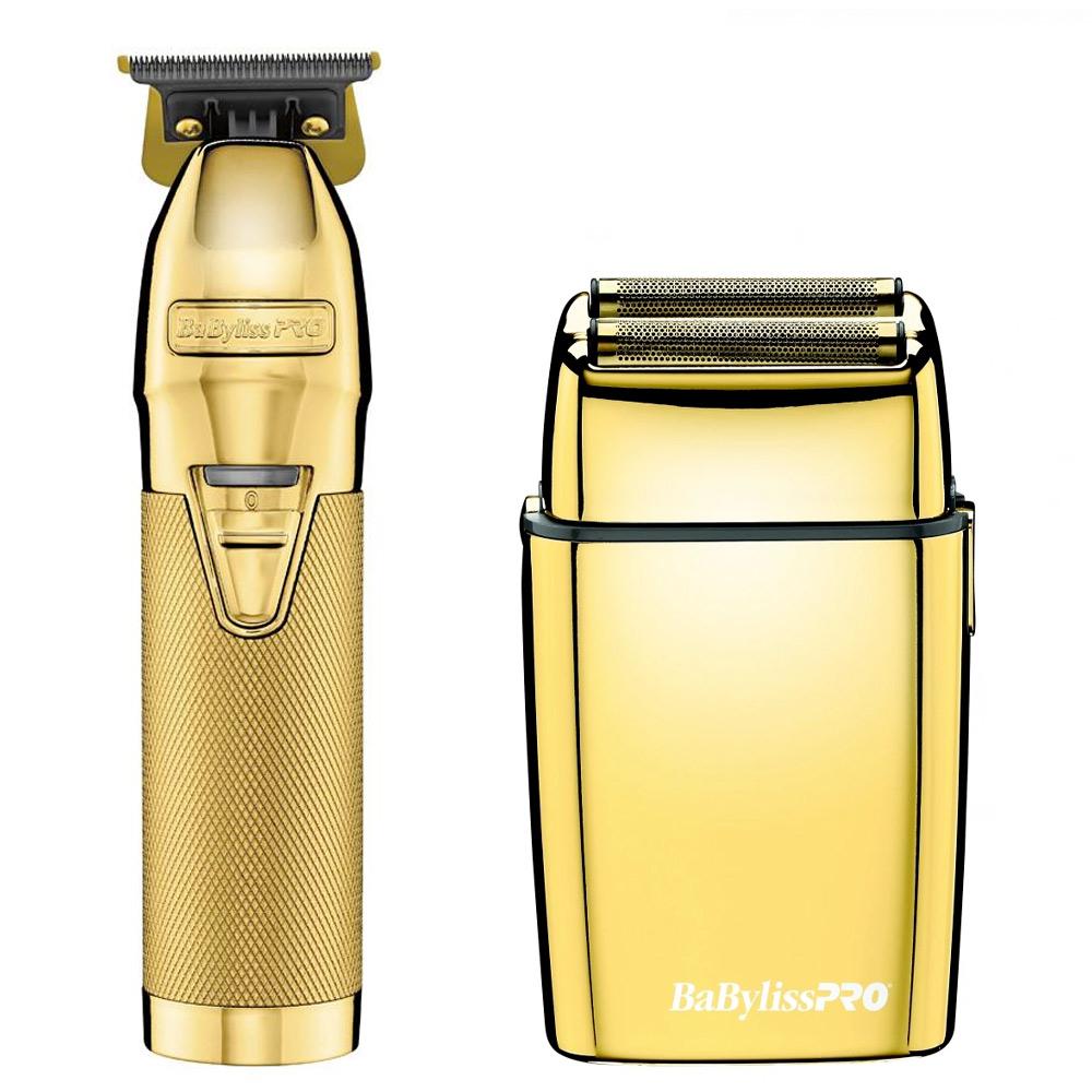 Set masina de contur si shaver Babyliss Pro Gold Duo