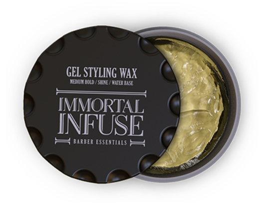 Ceara lucioasa cu fixare foarte puternica Immortal Infuse Gel Styling Wax 150ml