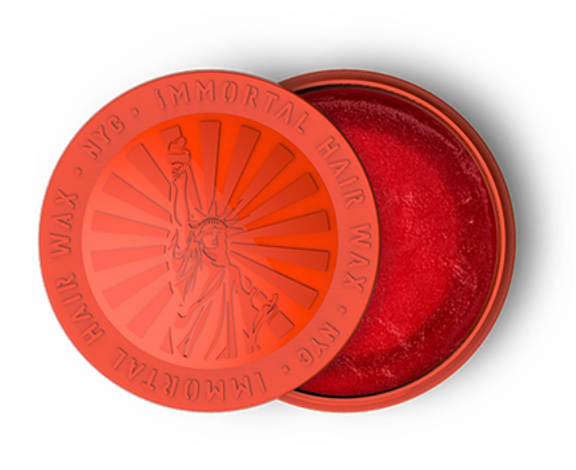 Ceara lucioasa cu fixare foarte puternica Immortal NYC Hair Wax Strawberry 150ml