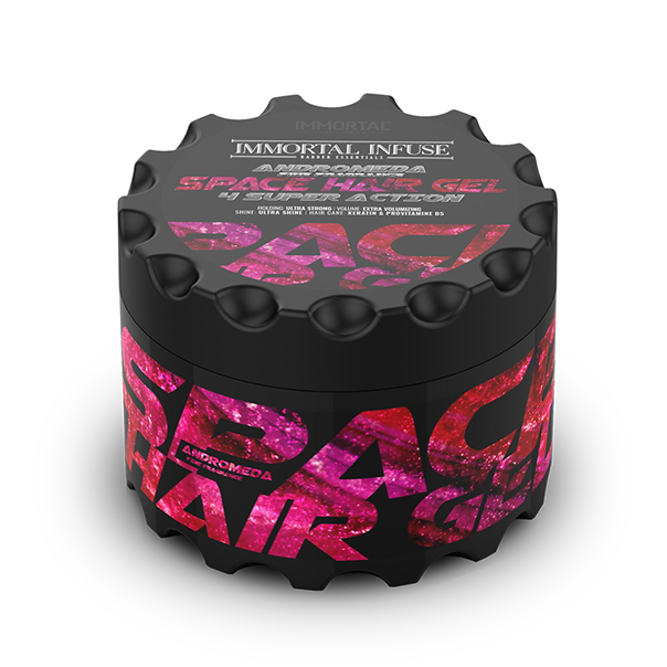 Gel de par lucios cu fixare foarte puternica Immortal Infuse Andromeda 250ml