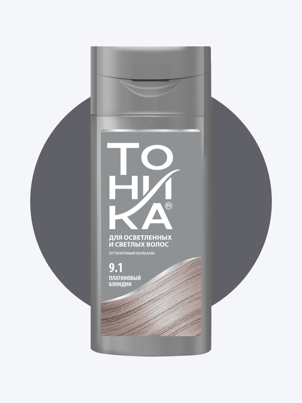 Balsam nuantator Tonika 9.1 Platinum Blonde 150ml – blond platinat