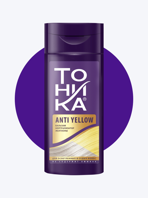 Balsam nuantator Tonika Anti-Yellow 150ml – anti ingalbenire