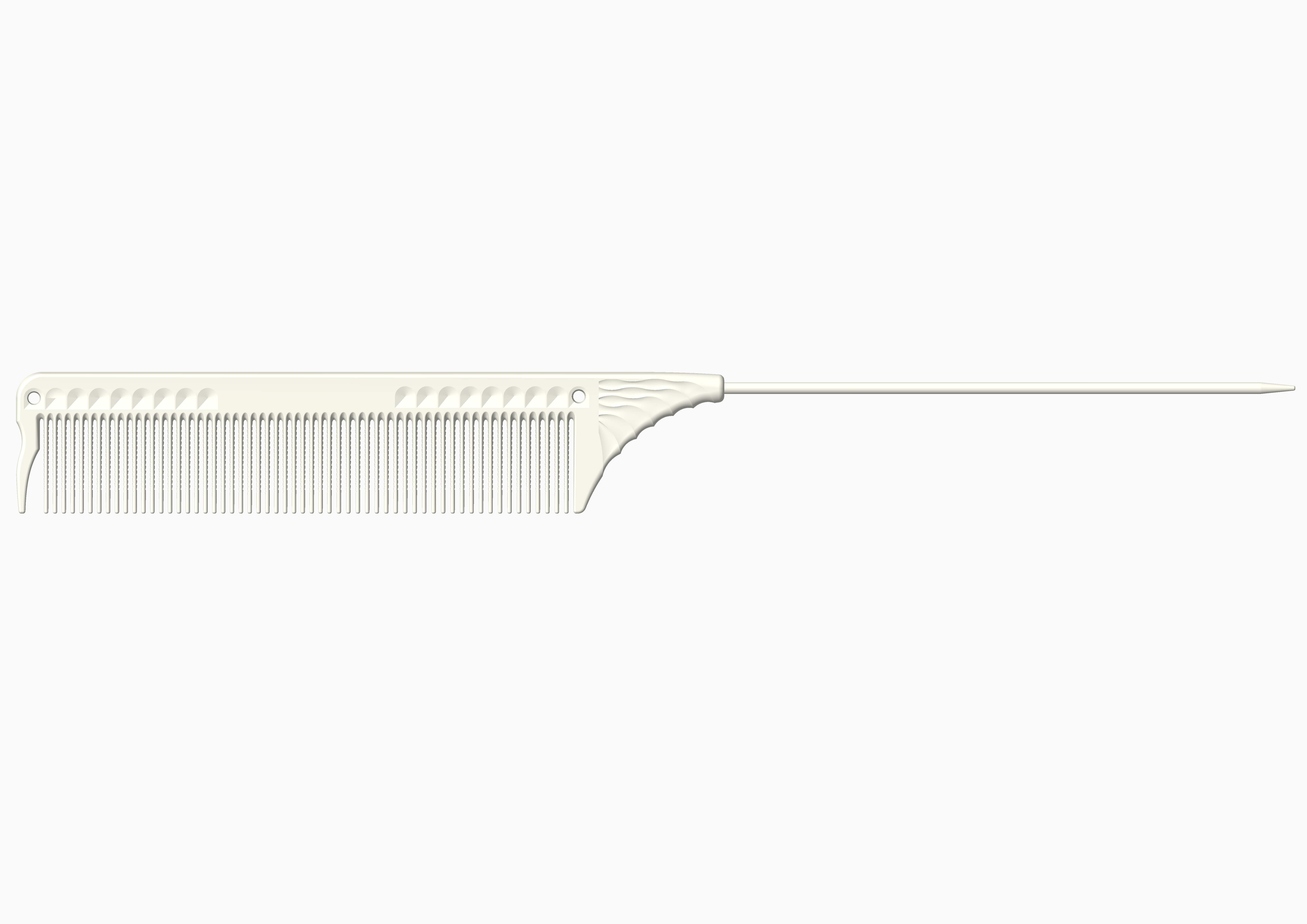 Pieptene JRL 102 alb