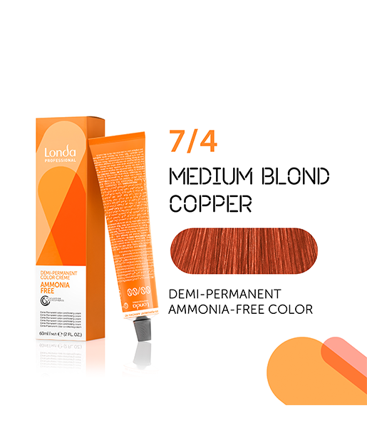 Vopsea demi-permanenta 60ml Londa Professional 7/4