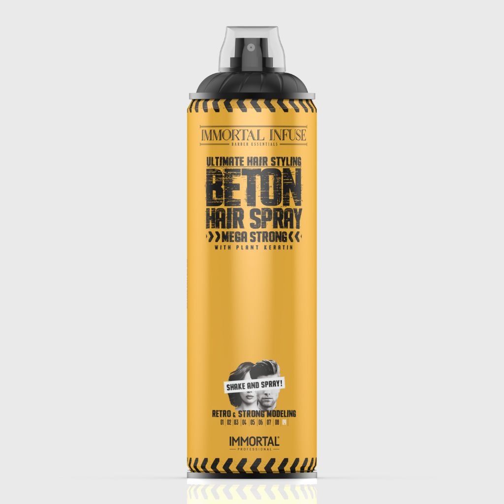 Immortal Infuse Beton Hair Spray Mega Strong - fixativ foarte puternic 500 ml