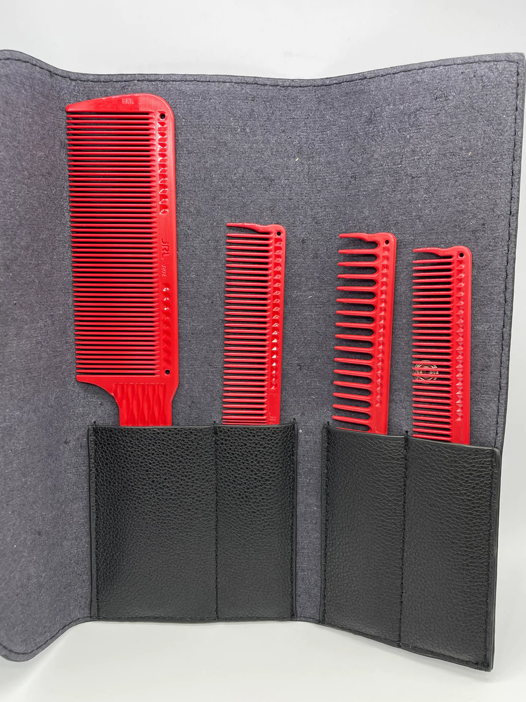 JRL Professional Barber Comb - set 4 piepteni profesionali frizerie 301 , 302, 304, 202