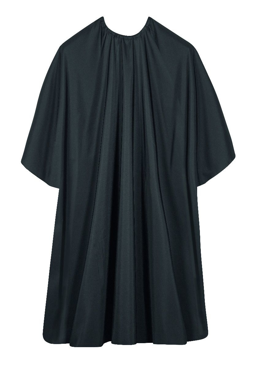 Sibel Economyss 3 - pelerina neagra - frizerie coafor - prindere cu agrafe