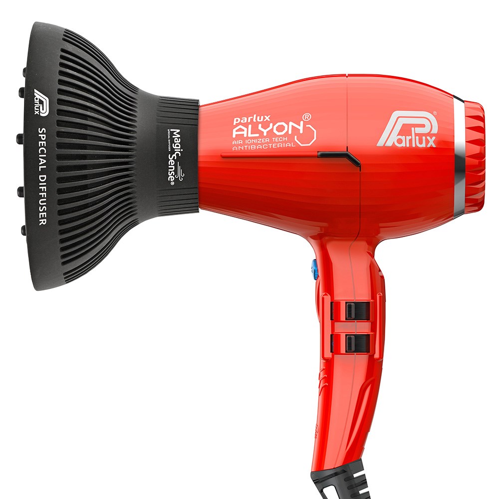 Parlux Alyon Red Edition - uscator de par profesional 2250W BONUS difuzor Magic Sense