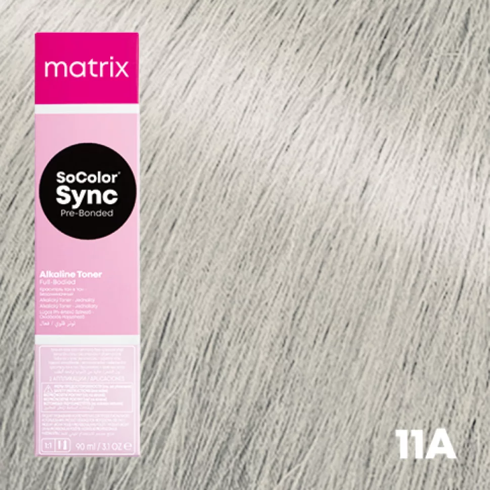 Vopsea de par fara amoniac Matrix Professional Super Sync 90ml 11A