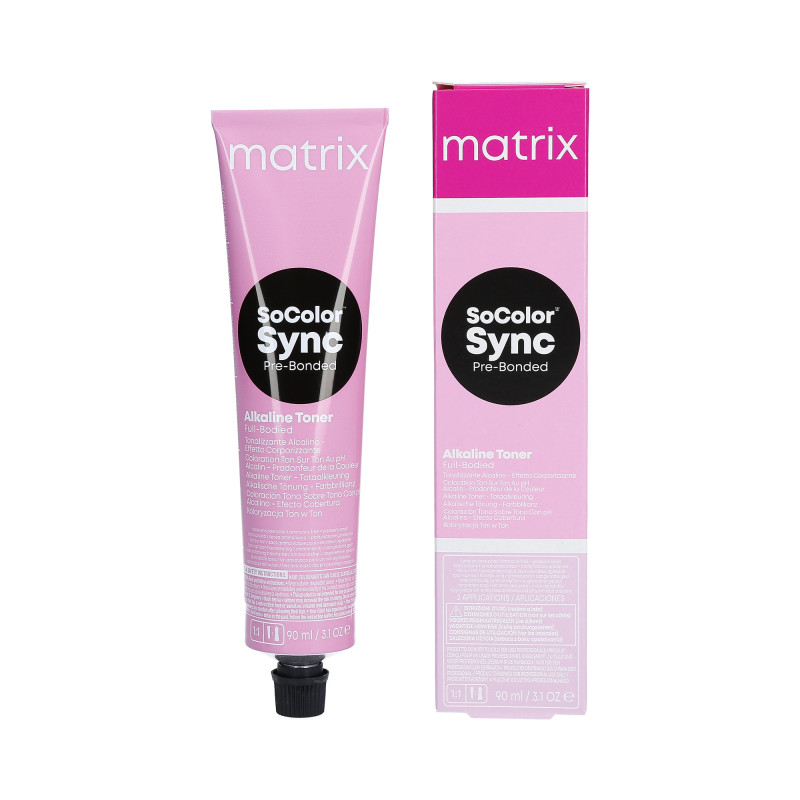 Vopsea de par fara amoniac Matrix Professional SoColor Sync 90ml 7VM