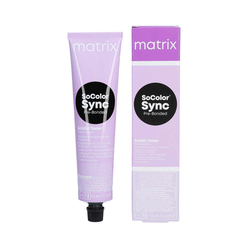 Vopsea de par fara amoniac Matrix Professional SoColor Sync 90ml 5A