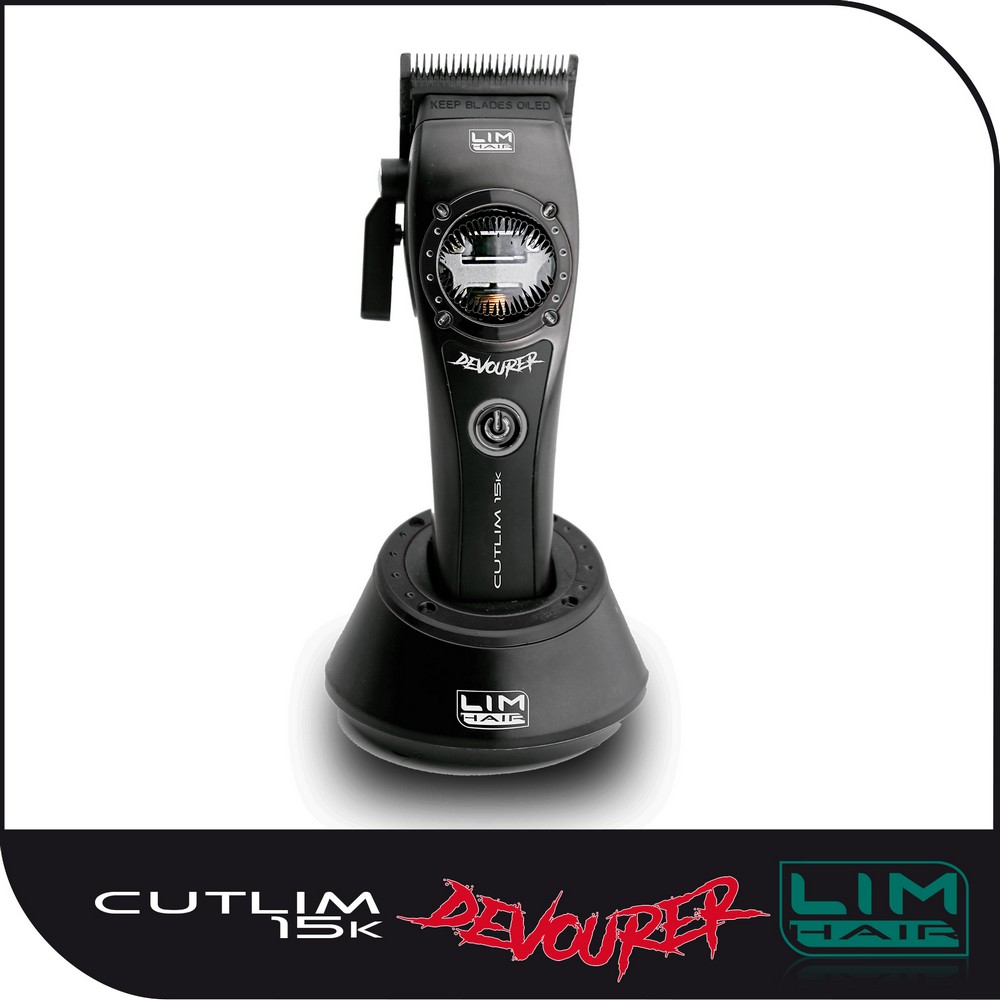 Cutlim 15K Devourer Black - masina de tuns profesionala motor magnetic Vector 15000RPM (editie limitata)