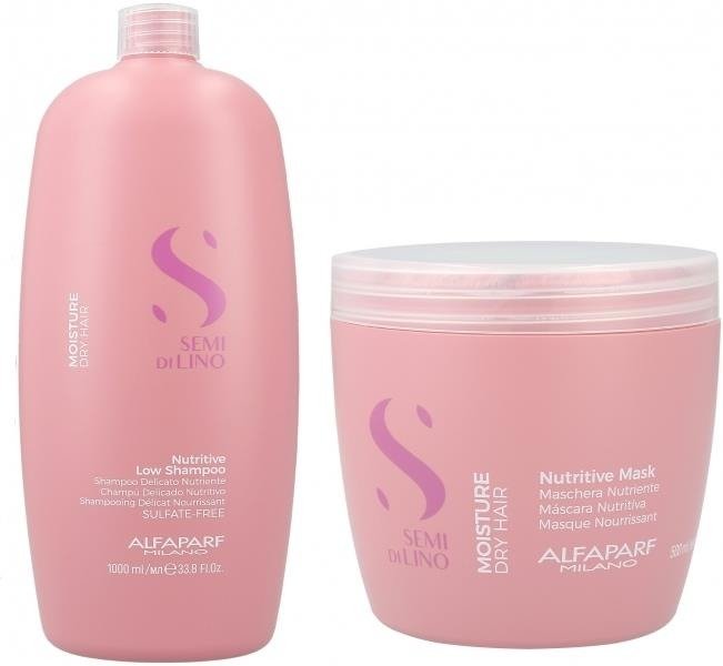 Set Alfaparf Milano Moisture Backwash – hidratare intensivă pentru par uscat