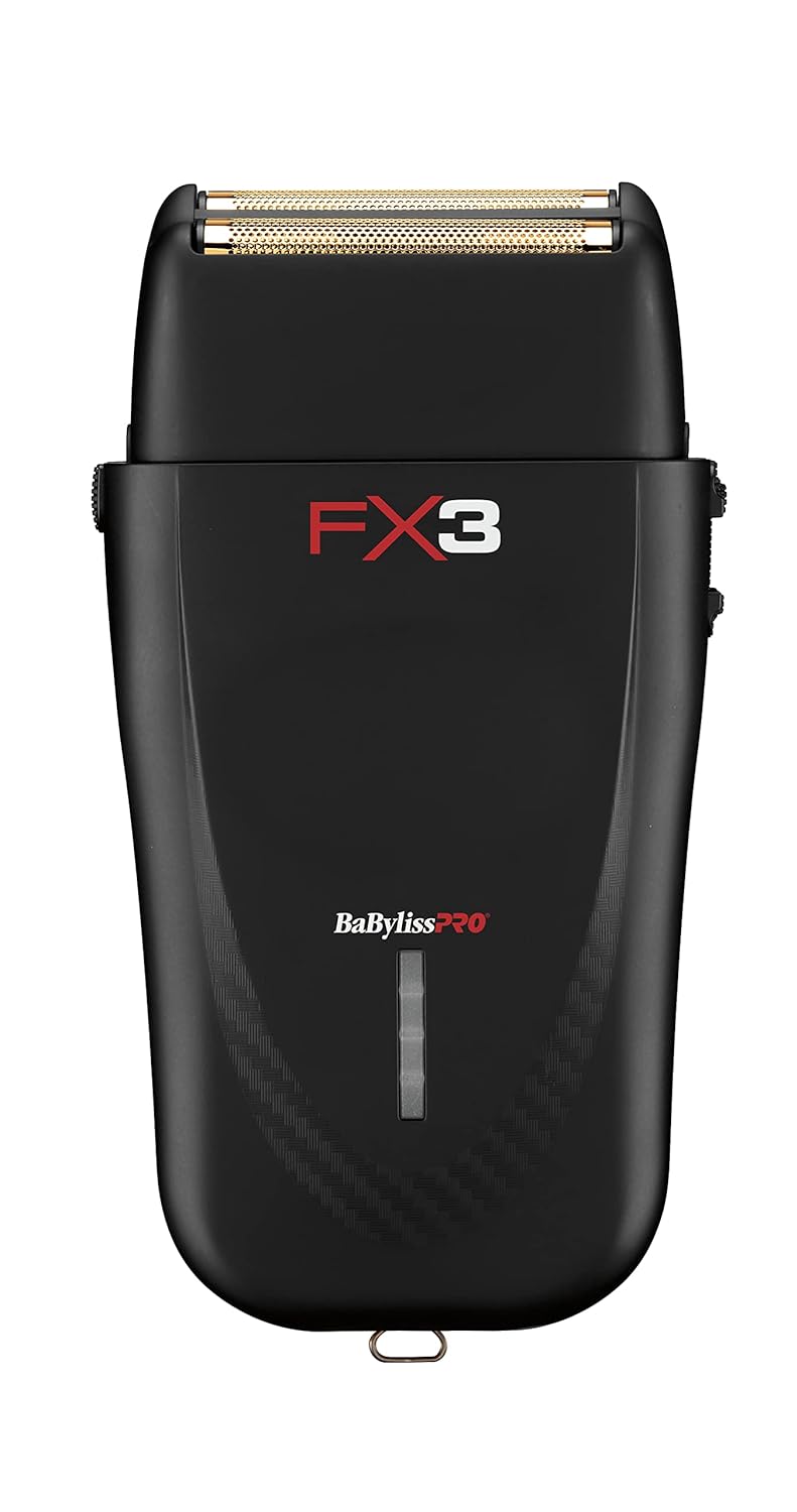 Babyliss Pro FX3 Black Double Foil Shaver - aparat de ras profesional