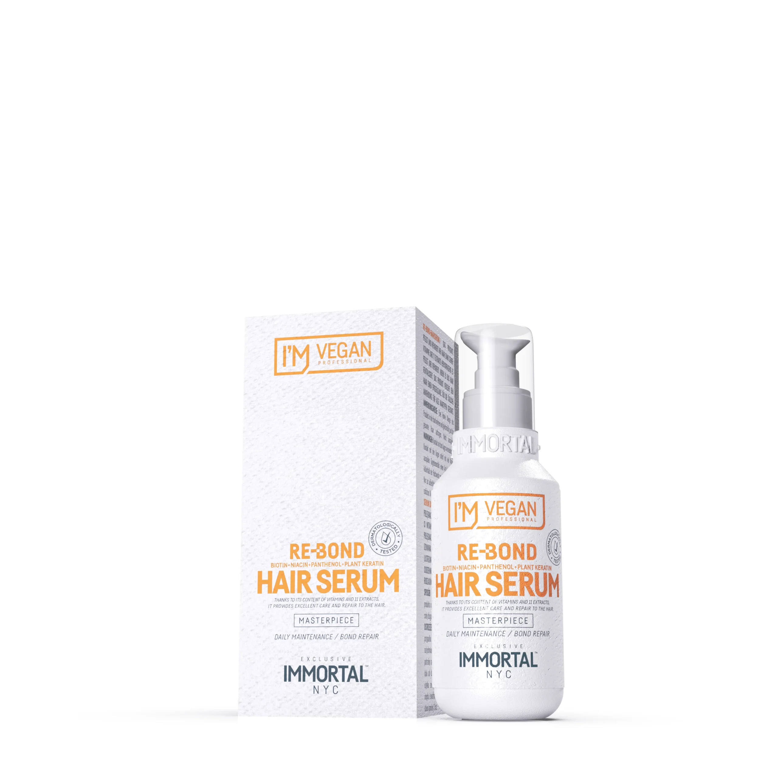 Immortal NYC Vegan Re-bond Hair Serum - ser reparator pentru par 100ml
