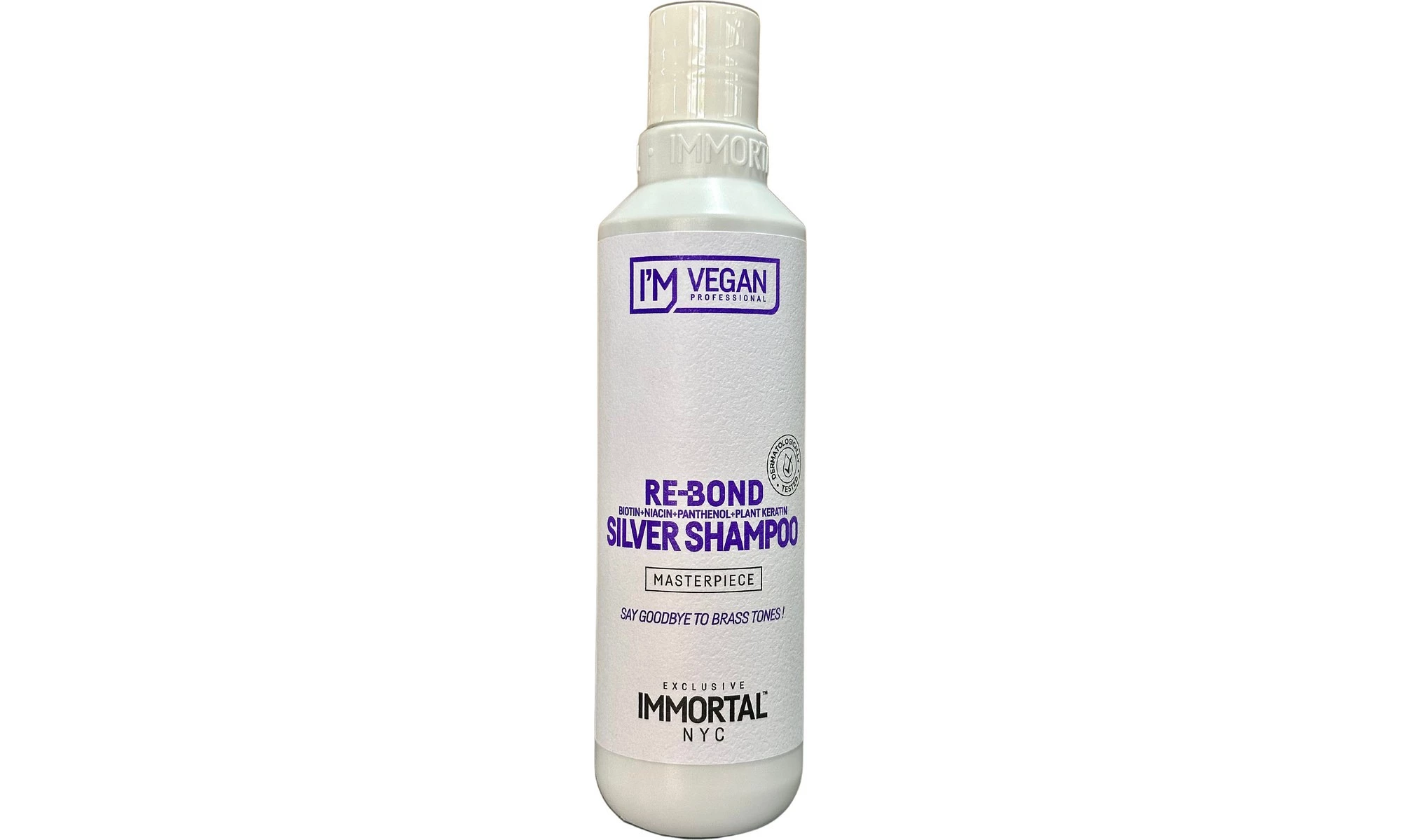 Immortal NYC Vegan Re-bond Silver Shampoo - sampon violet anti-yellow 250ml