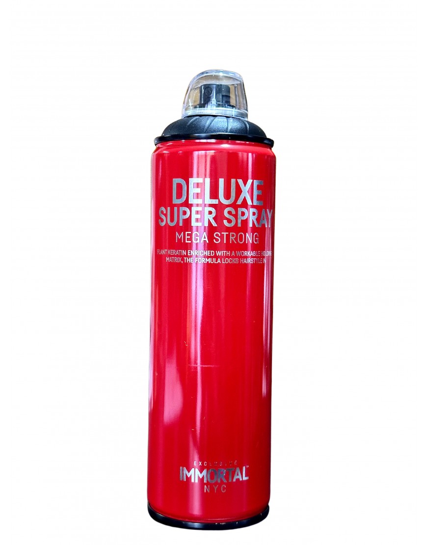 IMMORTAL NYC DELUXE SUPER SPRAY MEGA STRONG - fixativ fixare foarte puternica 500ml