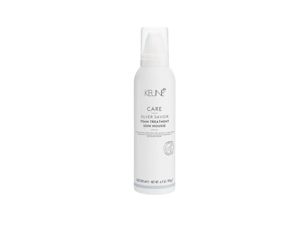 Spuma tratament cu pigment violet Keune Care Silver Savior Foam 200ml