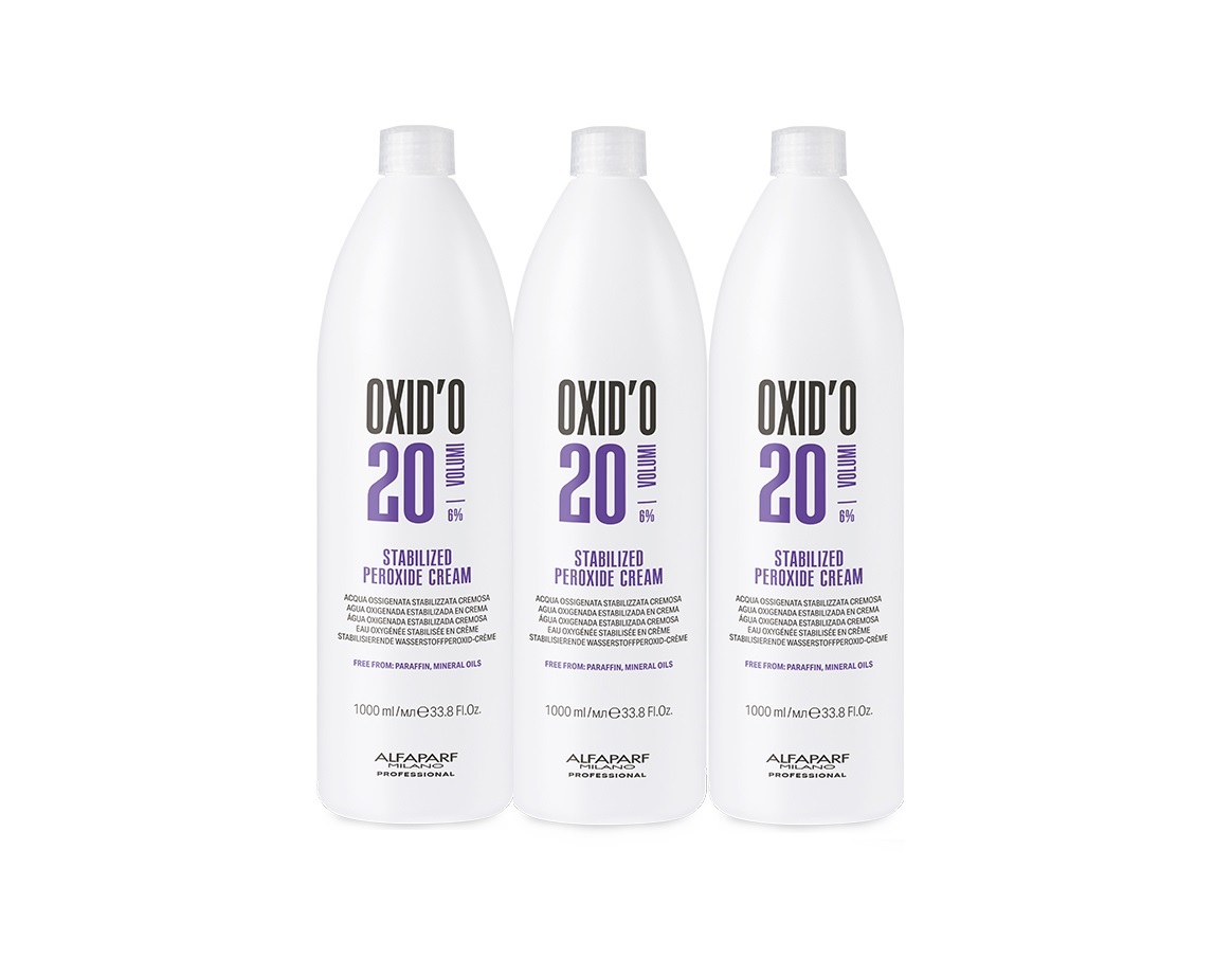 Pachet 3x Oxidant Alfaparf Milano 20volume Oxido 6% 1000ml