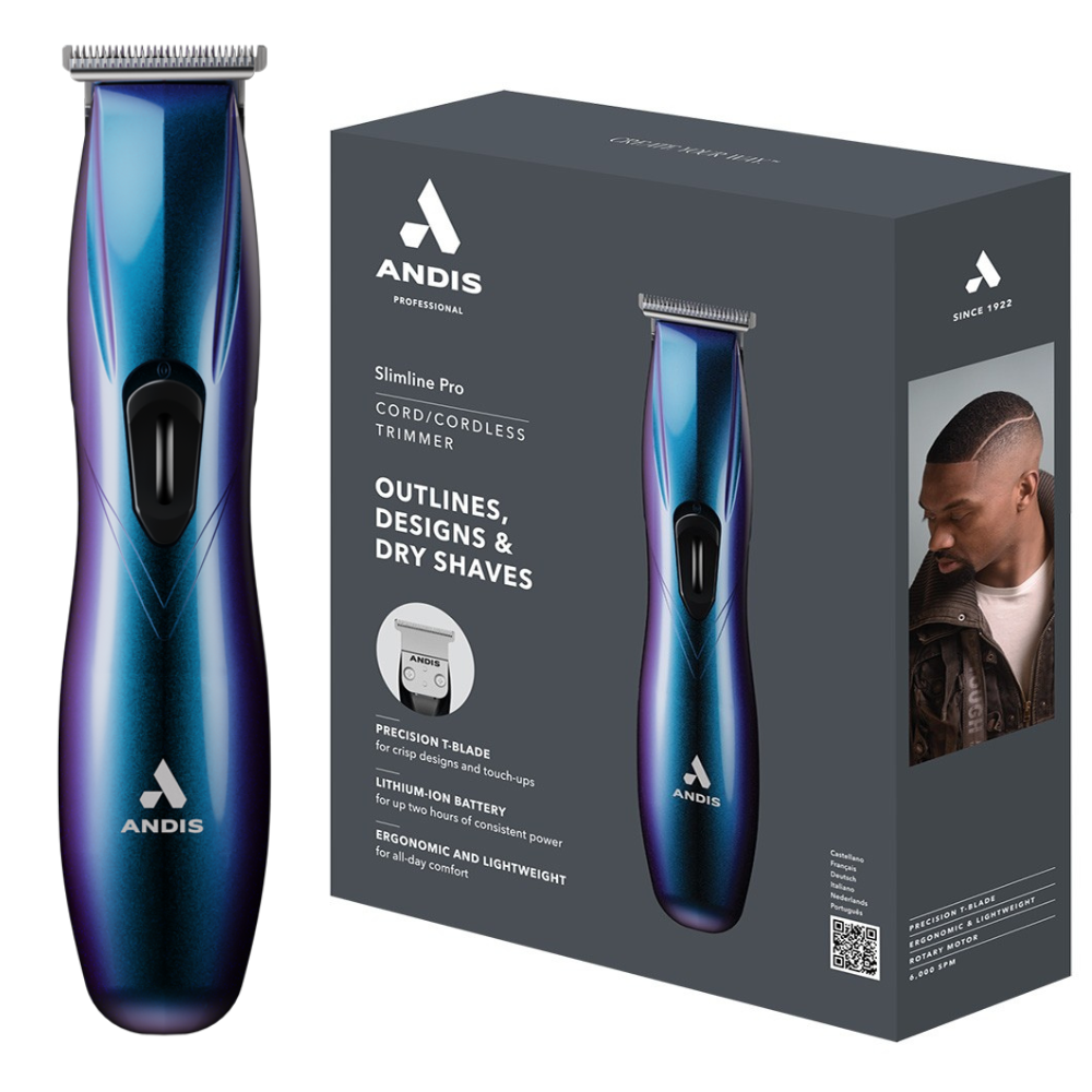 Andis Slimline Pro Li D8 Galaxy - masina de contur, trimmer editie limitata