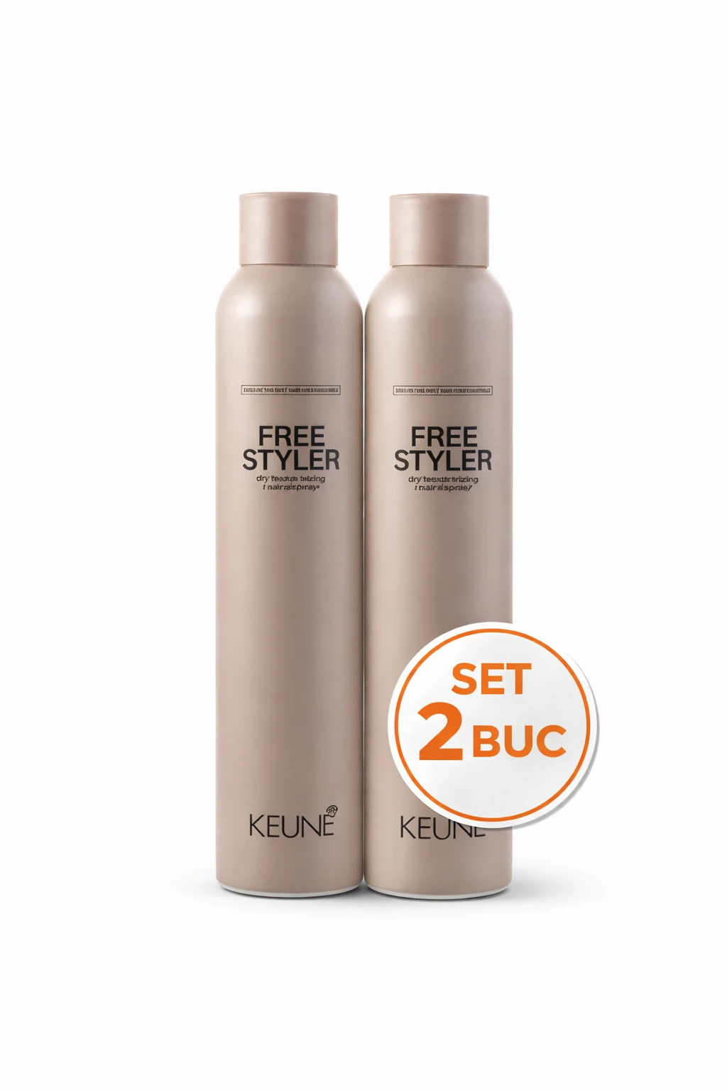 Set 2x Fixativ Keune Style Freestyler Spray 500ml