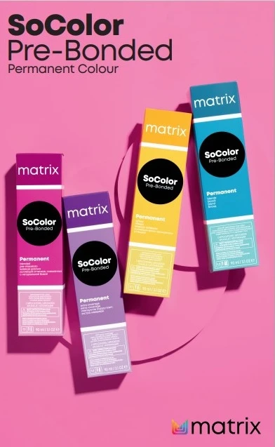 Catalog Culori vopsea de par Matrix SoColor Pre-Bonded 2024-2025