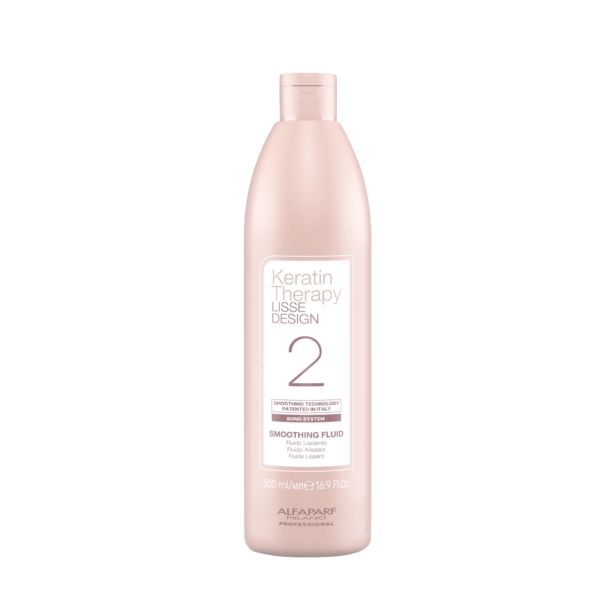 Fluid Netezire Par cu Keratina Alfaparf Milano Lisse Design 500ml – Tratament Profesional