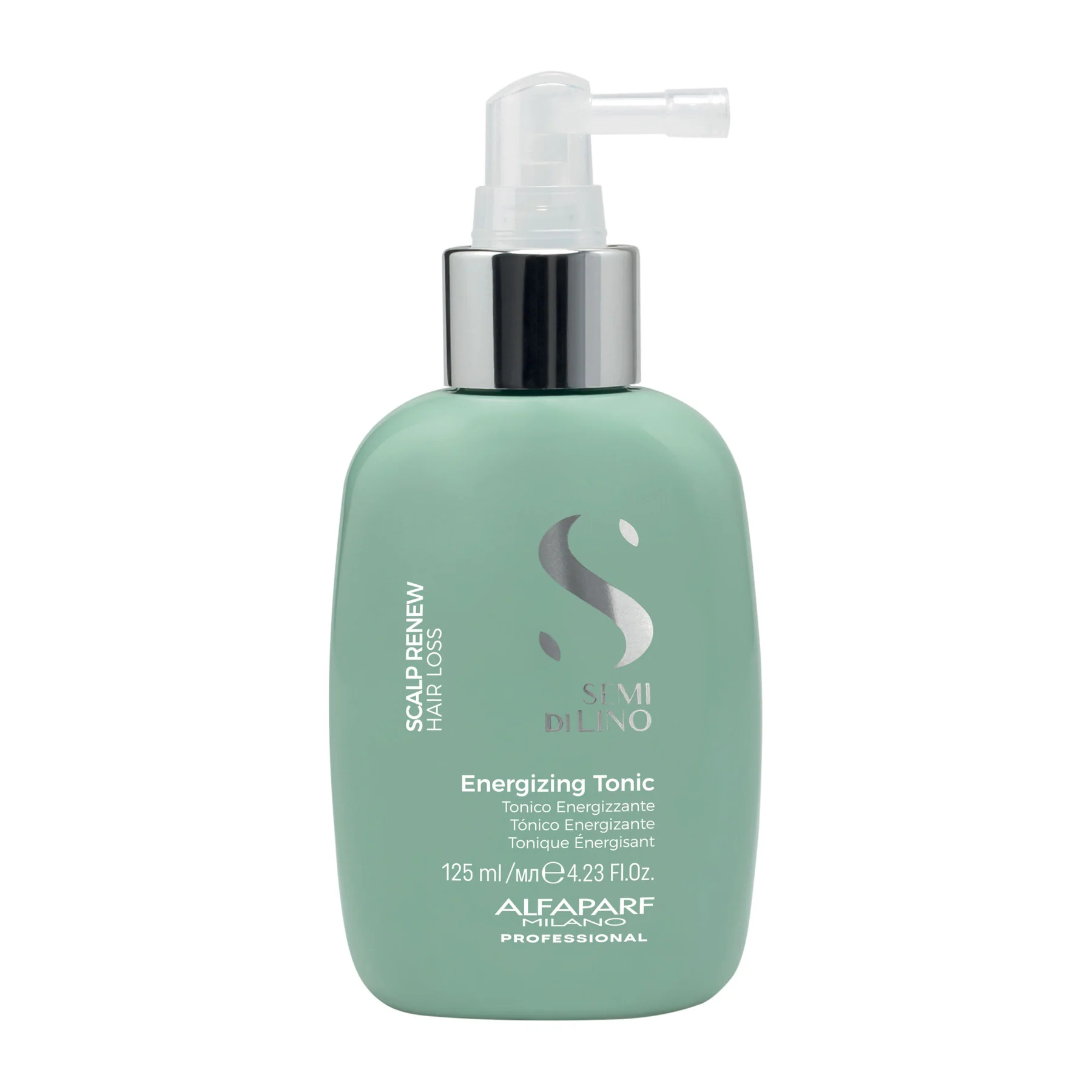Alfaparf Milano Semi di Lino Scalp Renew Energizing Tonic 125ml – Tonic Energizant pentru Păr Subțire și Fragil
