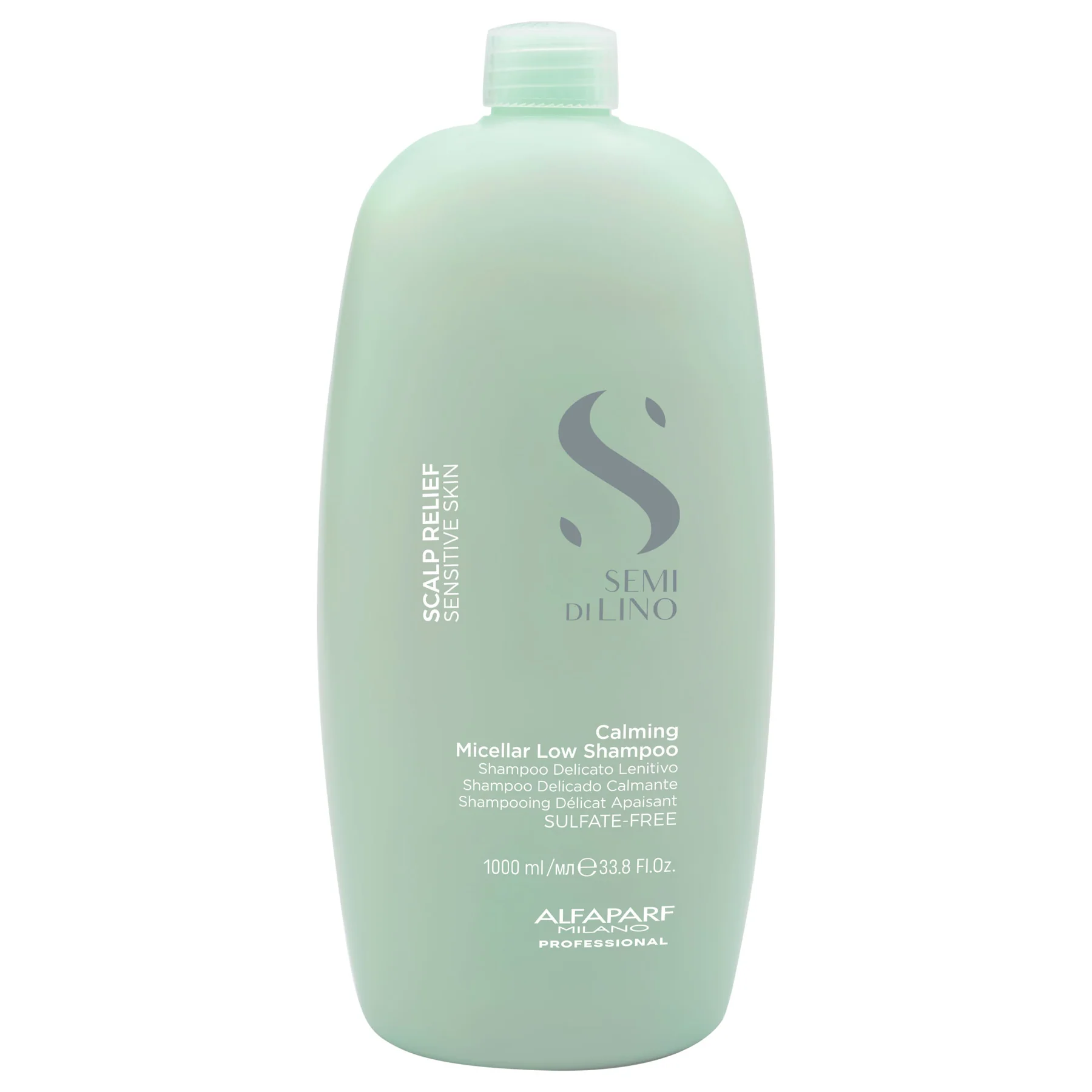 Alfaparf Milano Semi di Lino Scalp Relief Calming Micellar Low Shampoo 1000ml – Sampon Calm pentru Scalp Sensibil