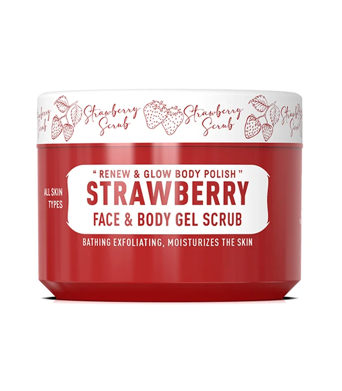 IMMORTAL Infuse Strawberry Scrub gel facial si pentru corp 300 ml