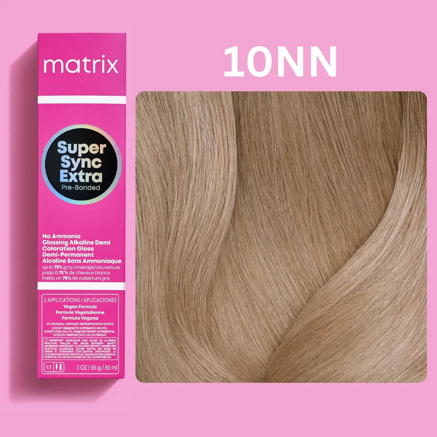 Vopsea de par fara amoniac Matrix Professional Super Sync Extra 10NN 90ml