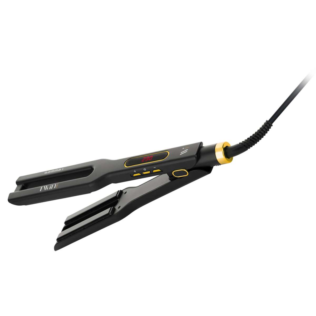 Gamma Piu Twin Pro – Placă de îndreptat părul profesională cu sistem dublu de plăci