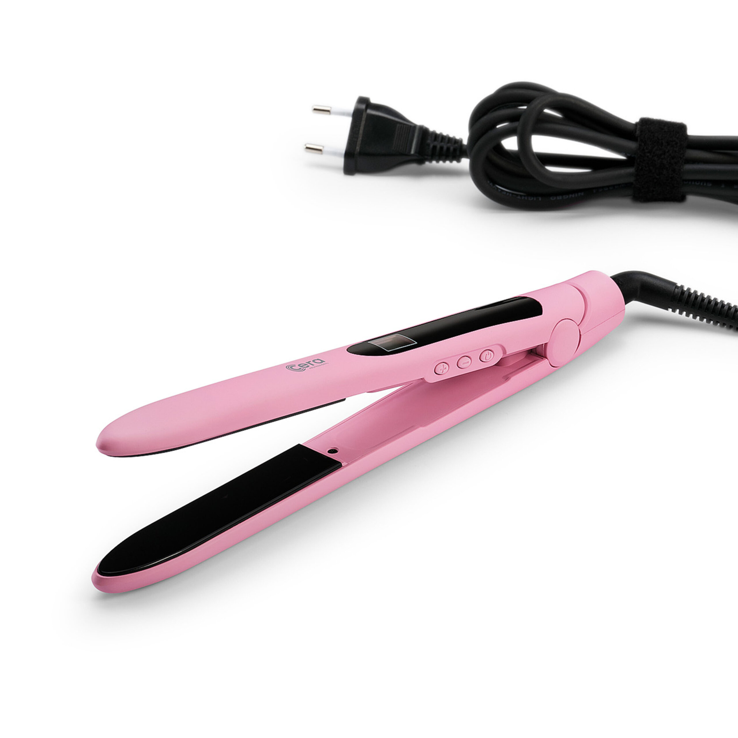 Cera Bullet Pastel Pink – placa par profesionala coafor ceramica 230 grade