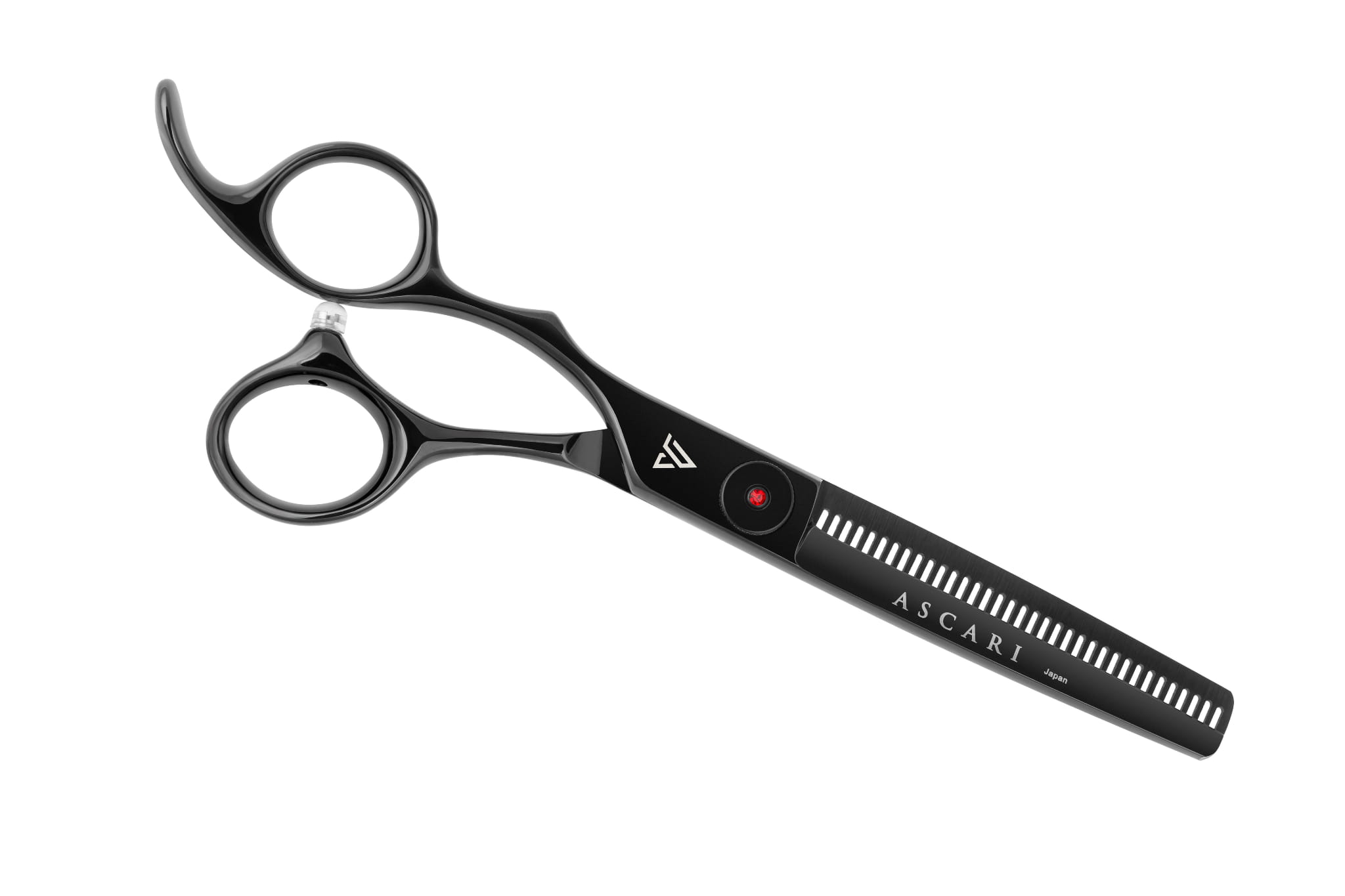 Ascari Japan Black Limited Edition - foarfeca de filat profesionala 6 inch stangaci