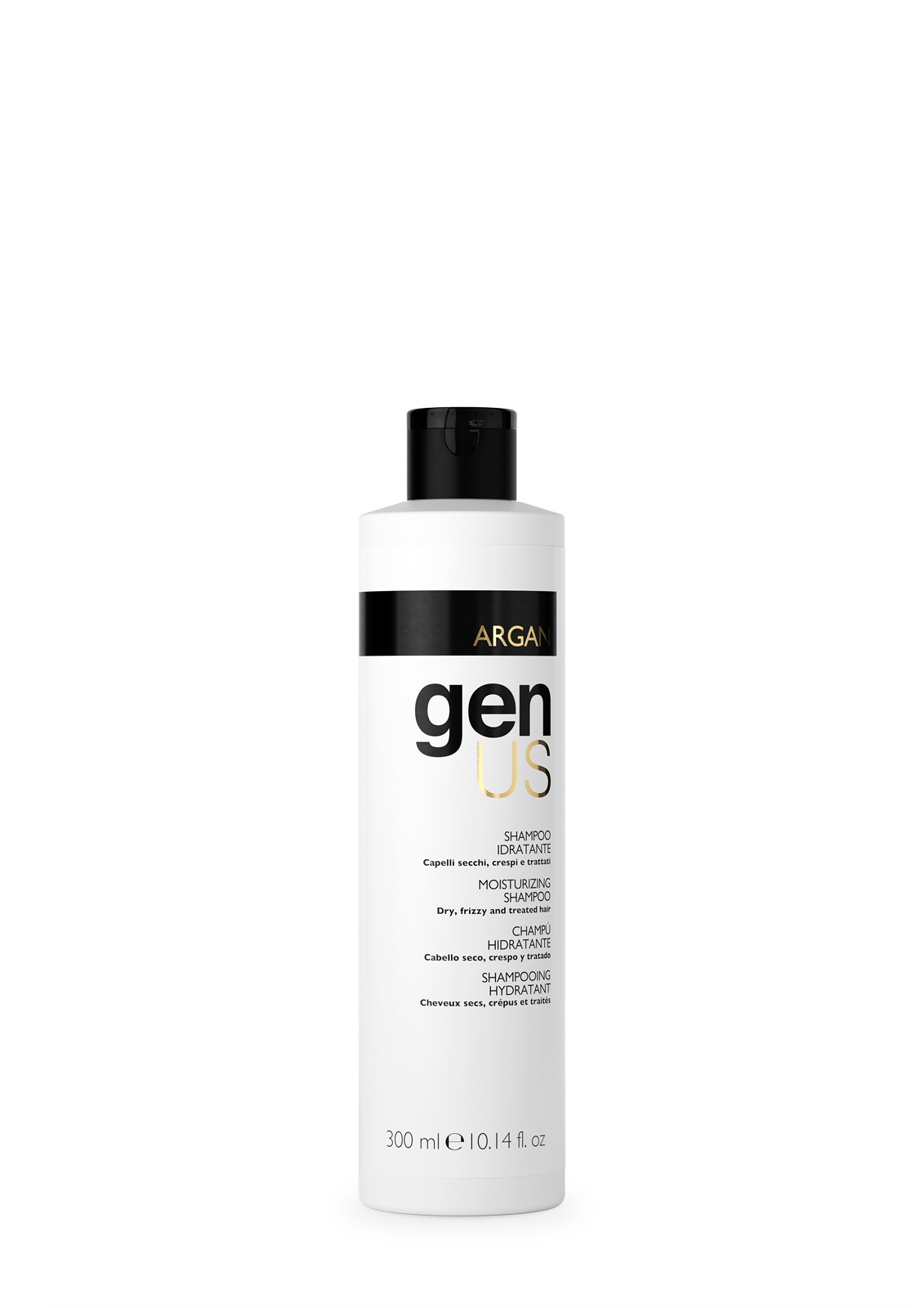 Sampon hidratant pentru par uscat si rebel – Genus Hair Argan 300 ml