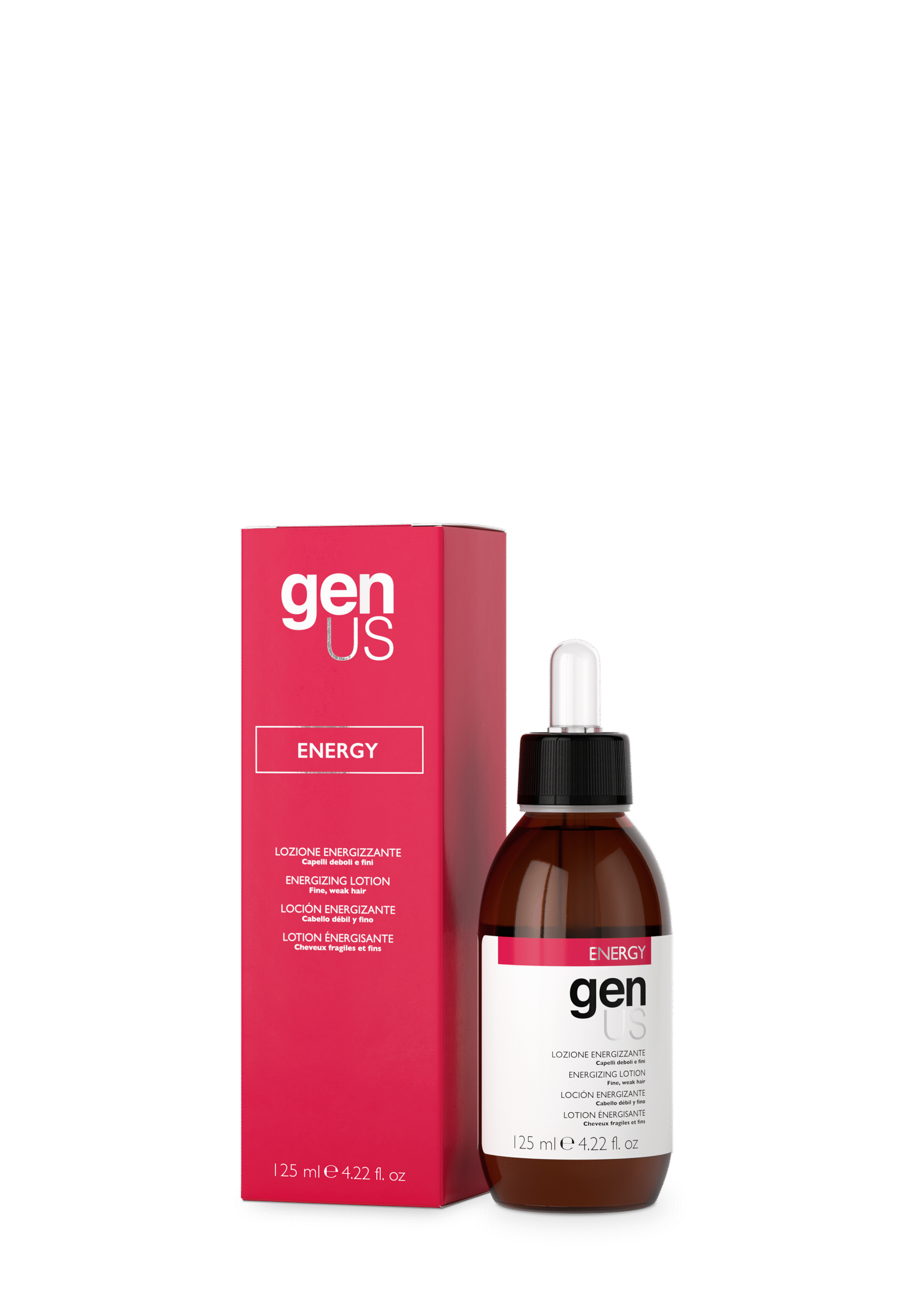Lotiune energizanta pentru par fin si slabit – Genus Hair Energy Energizing Lotion 125ml