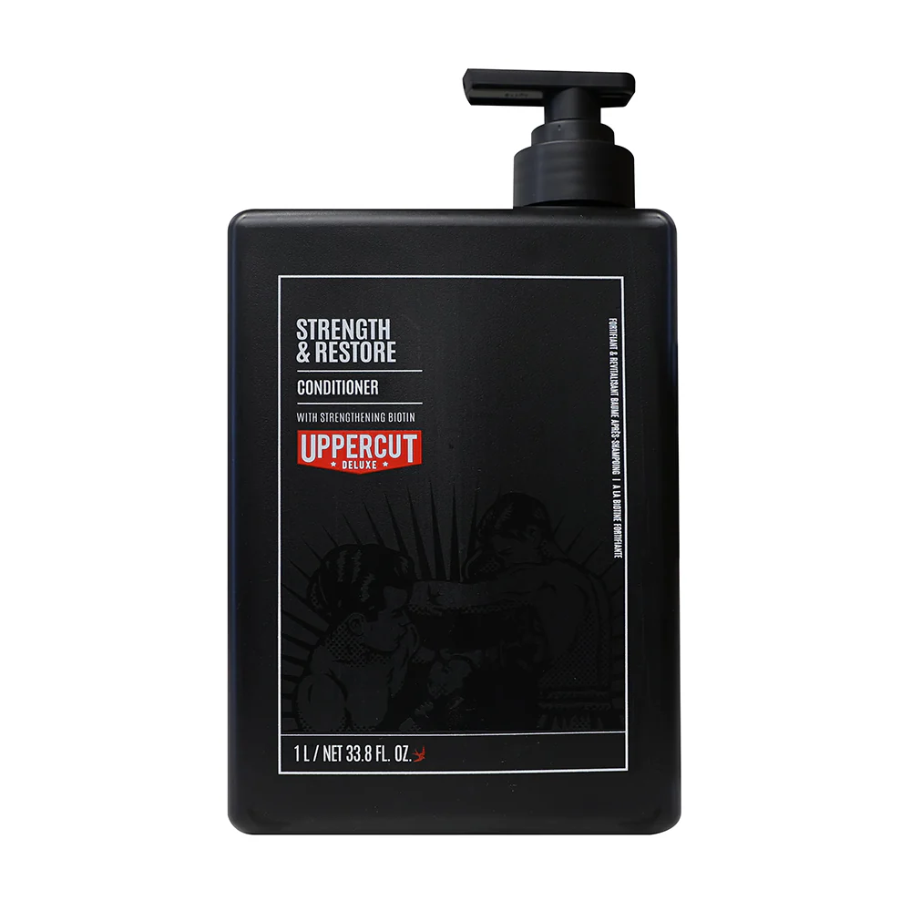 Uppercut Deluxe Strength and Restore Conditioner 1000ml – balsam fortifiant barbati