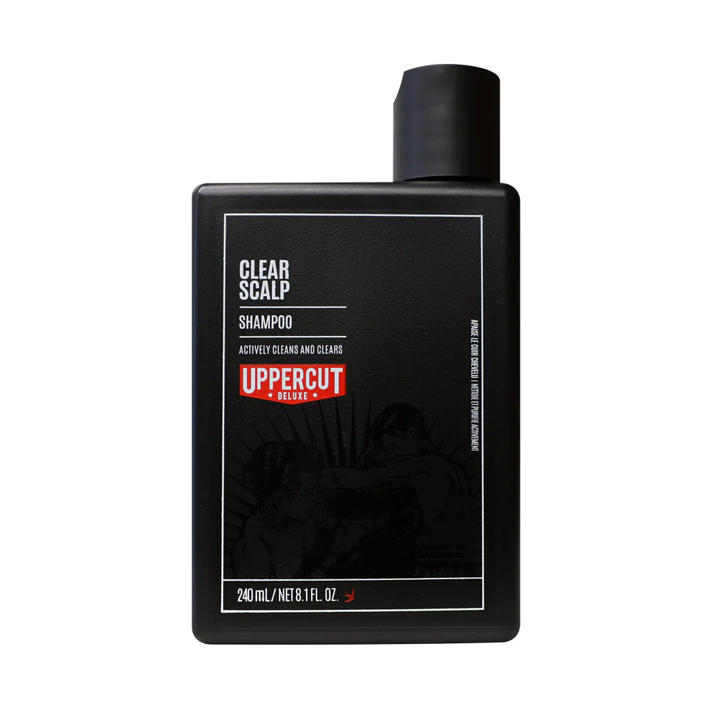 Sampon purifiant barbati Uppercut Deluxe Clear Scalp Shampoo 240ml