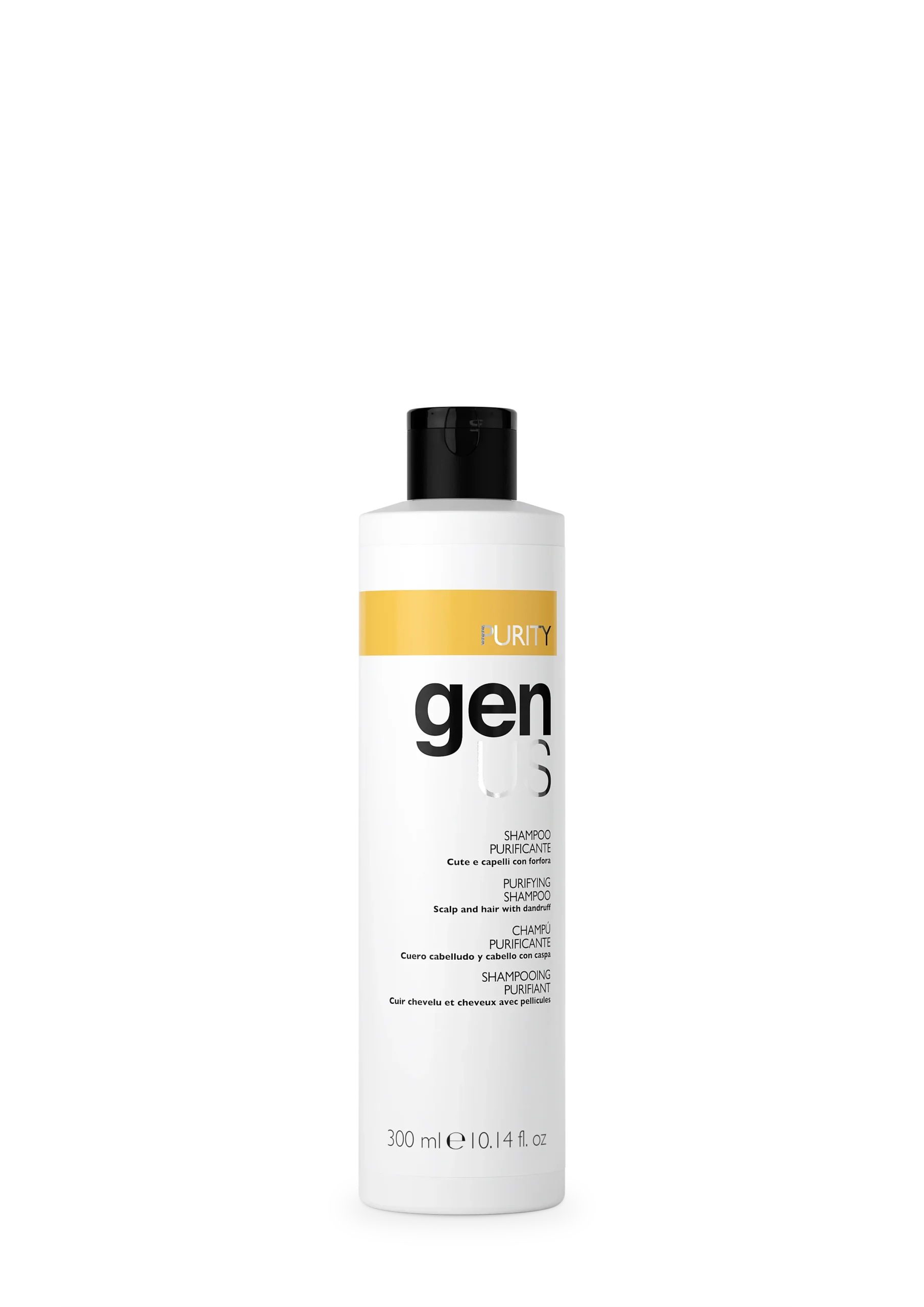 GenUS Purity Purifying Shampoo – Sampon antimatreata pentru par si scalp | 300 ml