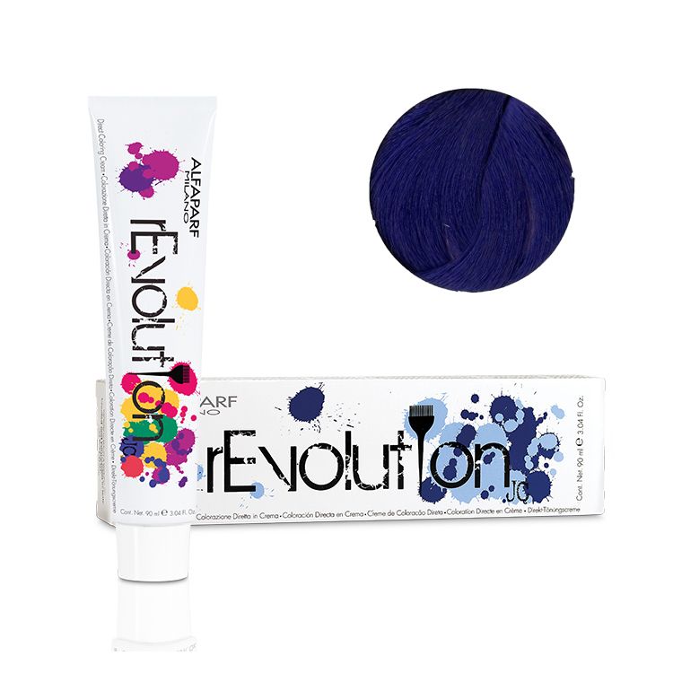 Crema de colorare directa ALFAPARF MILANO REVOLUTION True Blue 90ml