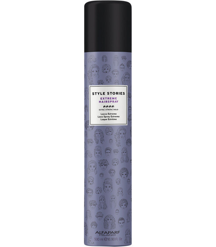 Fixativ cu fixare foarte puternica Alfaparf Milano Style Stories Extreme 500ml